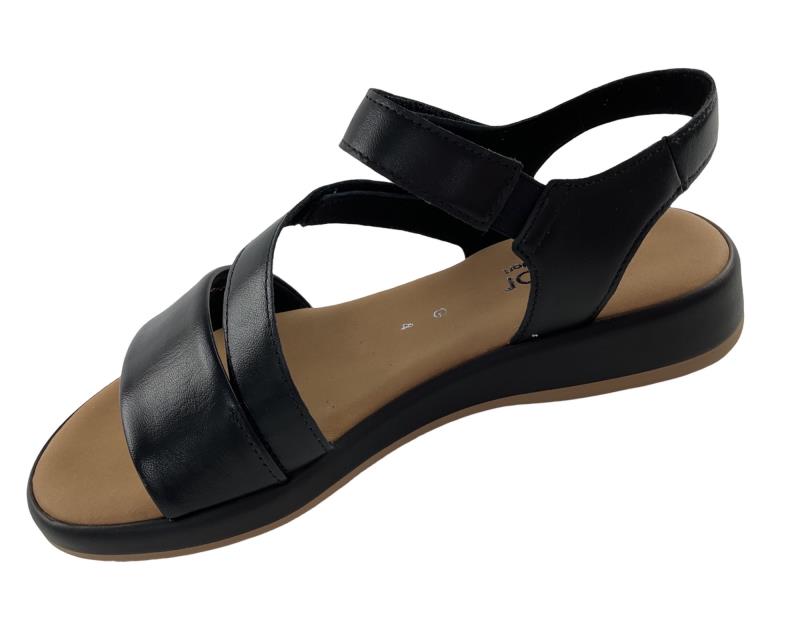 Gabor comfort Damen 62.733.27 Riemchensandale schwarz
