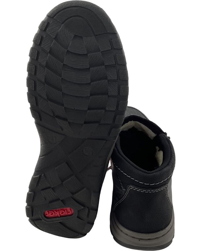 Rieker Herren Stiefel 03352-45 Dunkelgrau Extraweite