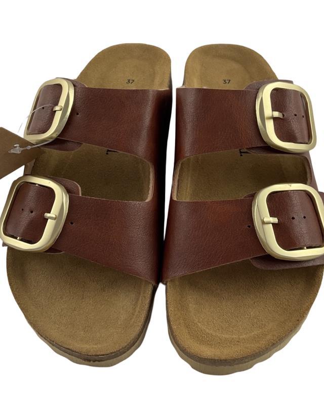 Piece of Mind  Damen  Pantoletten 274 293 COGNAC  Synthetik