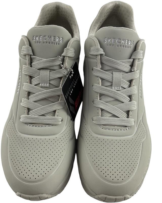 Damen Skechers Uno - Stand on Air 73690/OFWT/ Dunkel Synthetik