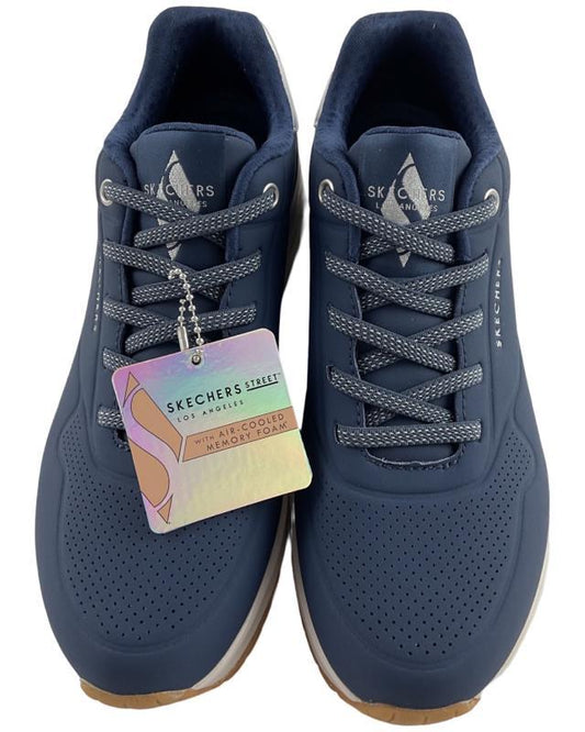 Damen Skechers Uno Frosty Kicks 155196/NVSY Synthetik Blau