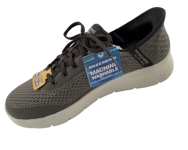 Skechers Herren Slip-ins: GO WALK Flex- New World 216505/BRN VEGAN