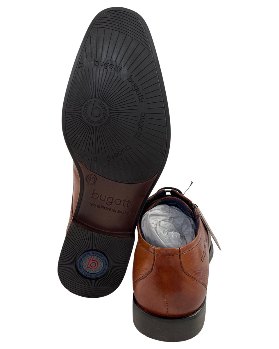 Bugatti Herren Businessschuhe – Elegante Schnürer Aus Leder, Weite Passform, Für Formelle Anlässe