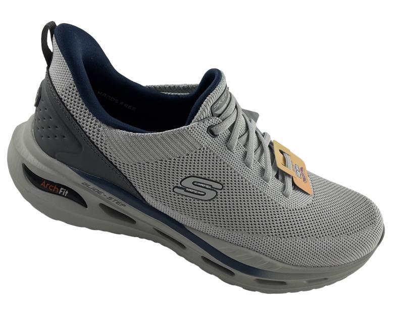 Herren Skechers Slip-ins Relaxed Fit:Arch Fit Orvan- Kincad 210994/LTGY