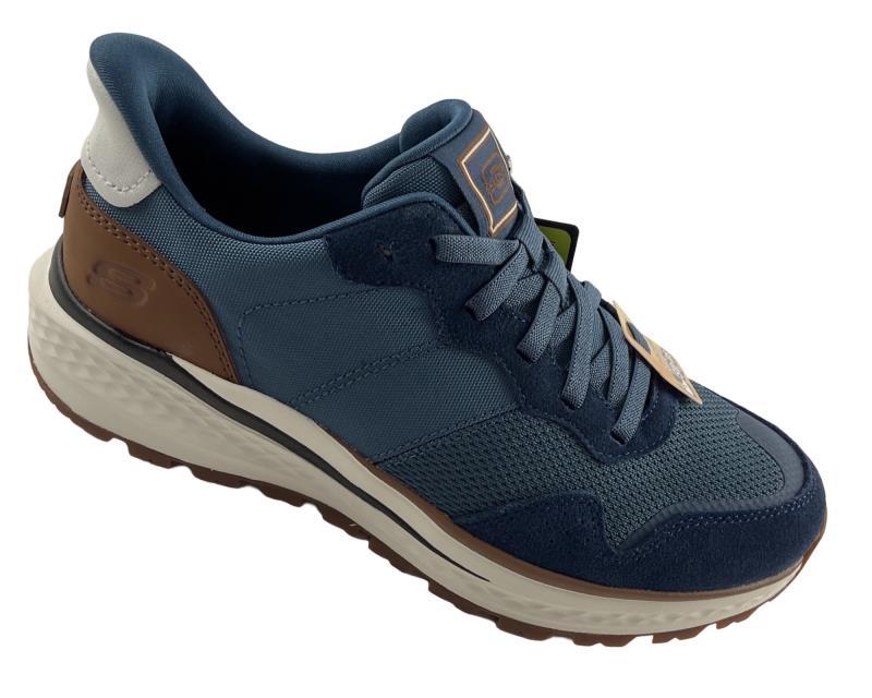 Herren Skechers Slip-ins Slade Ultra - Mercer 211069/BLU