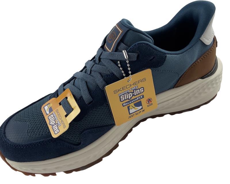 Herren Skechers Slip-ins Slade Ultra - Mercer 211069/BLU