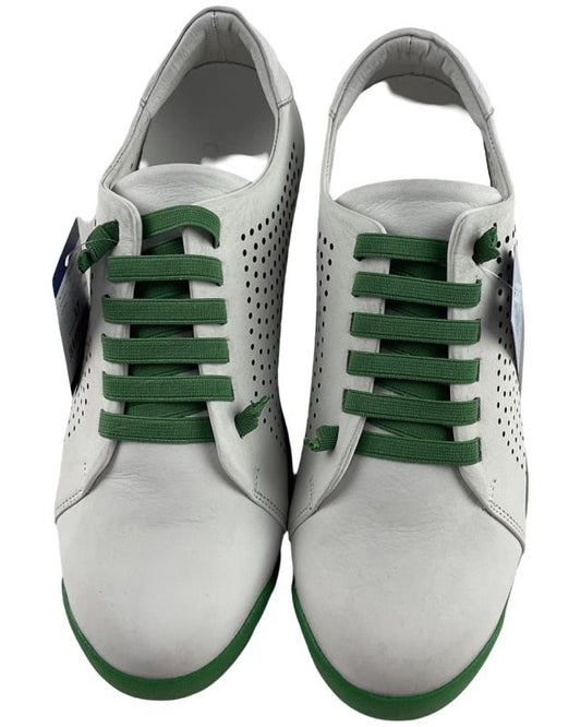 Cosmos Comfort 6288-301-1 Damen Sneaker Weiß/Grün Leder