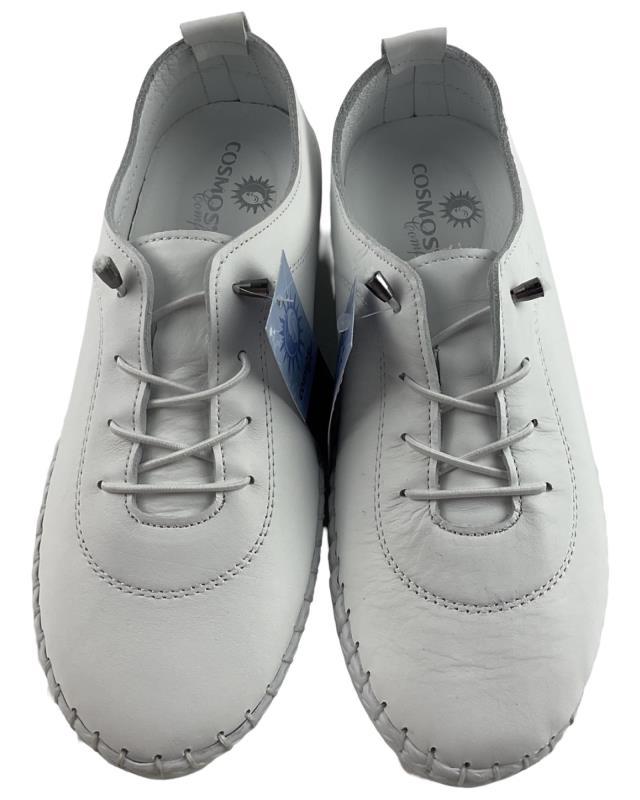 Cosmos Comfort 6143-401-1 Damen Sneaker Weiß Leder