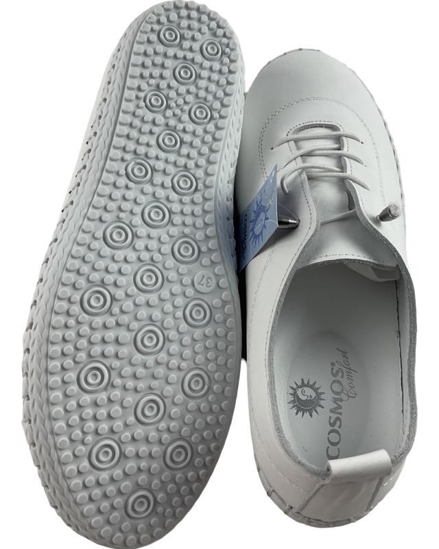 Cosmos Comfort 6143-401-1 Damen Sneaker Weiß Leder