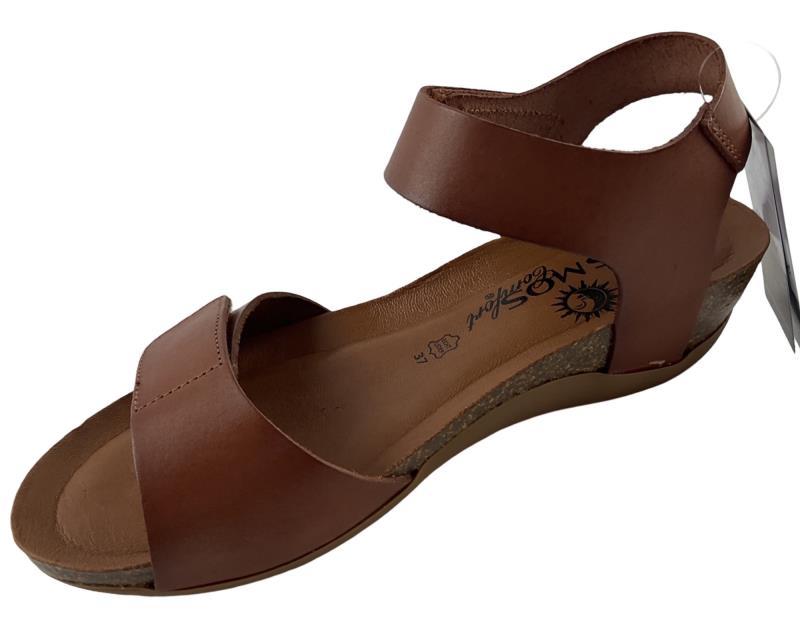 Damen Cosmos Comfort Kailsandale 6134803-3-3 Braun Leder