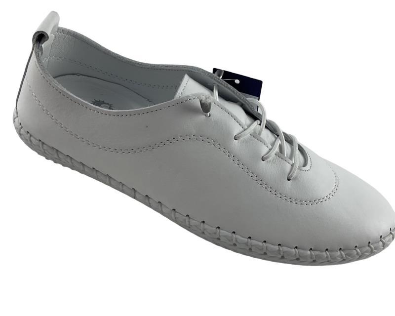Cosmos Comfort 6143-401-1 Damen Sneaker Weiß Leder