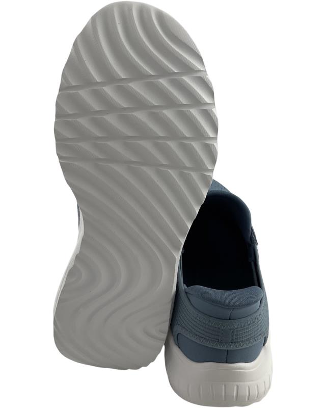 Damen Skechers Slip-ins: BOBS Sport Squad Chaos 117504/SLT Blau