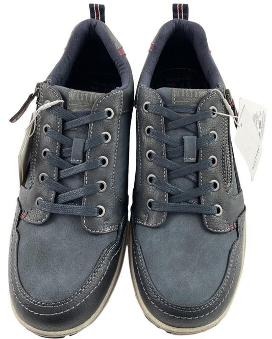 MUSTANG Herren Sneaker Halbschuhe 4160-302-8 Blau