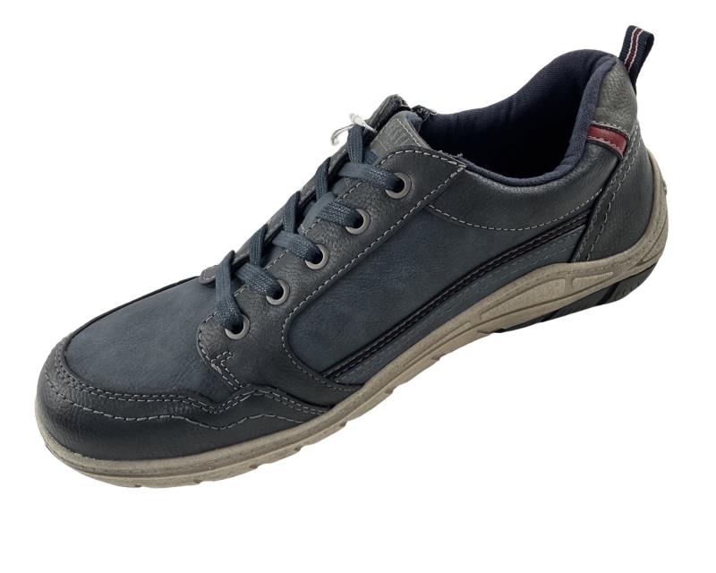 MUSTANG Herren Sneaker Halbschuhe 4160-302-8 Blau