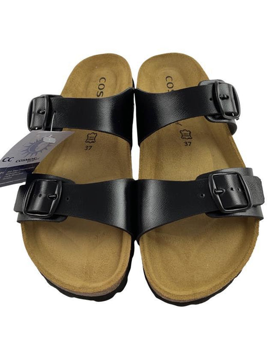 Cosmos Comfort Pantoletten 6186714-77 Schwarz