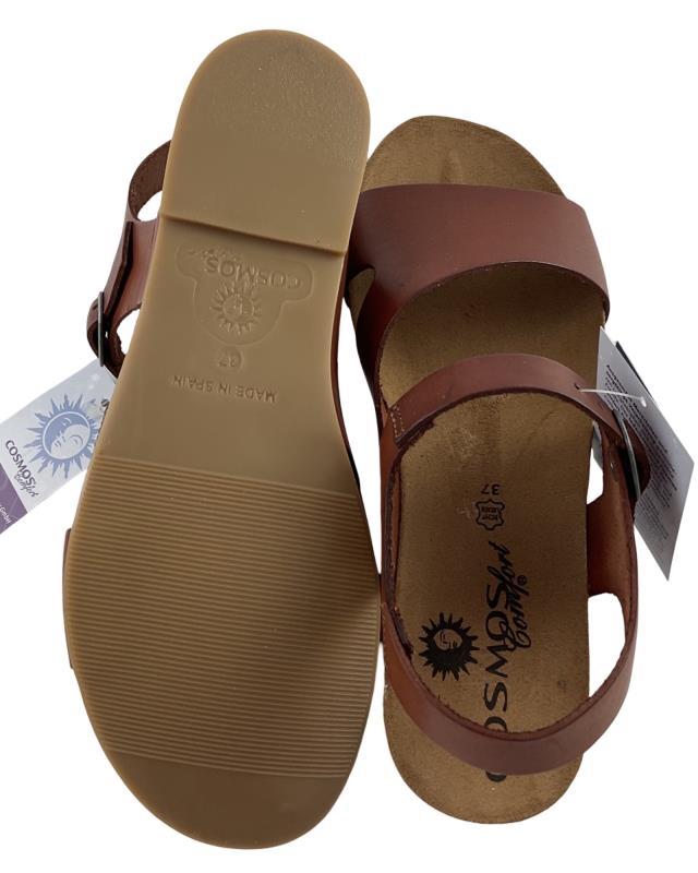 Damen Cosmos Comfort Sandale 6106806-30 Kastanie Leder