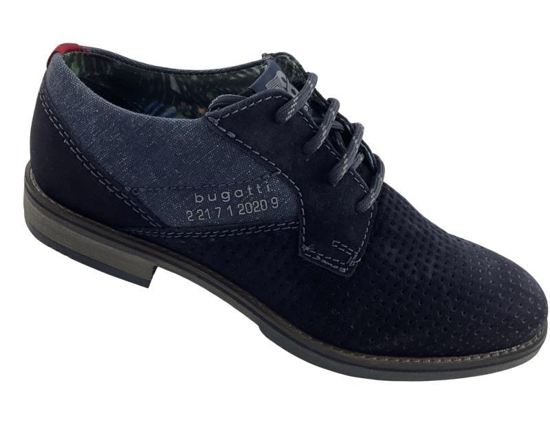 Bugatti Herren Business-Schuhe 311-AJZ01-1400 Dunkelblau