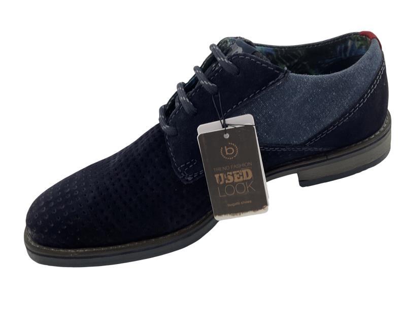 Bugatti Herren Business-Schuhe 311-AJZ01-1400 Dunkelblau