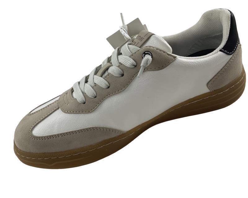 MUSTANG Herren Sneaker 4204-307-243 Ivory