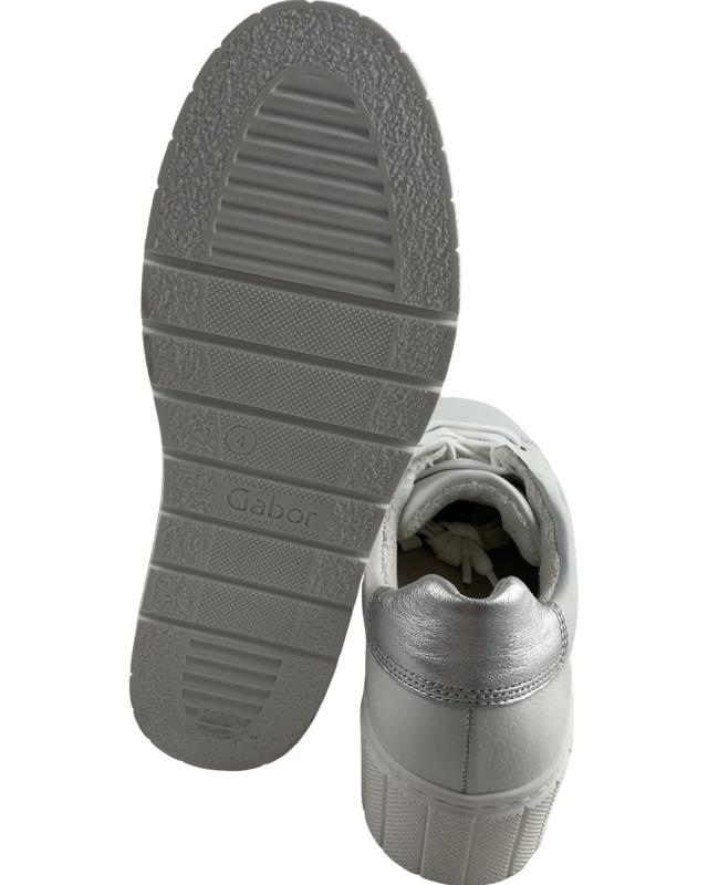Gabor Comfort Damen Sneaker low 66.410.52 Weiß