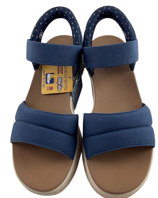 Skechers Damen Sandale Slip-ins: BOBS SUN RAY 114413/NVY