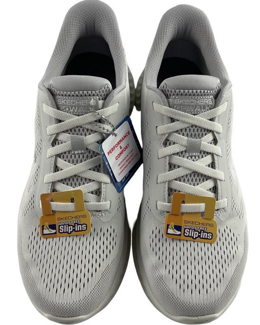 Herren Skechers Slip-ins: GO WALK Now - Payton 216375/WGY Weiß/Grau