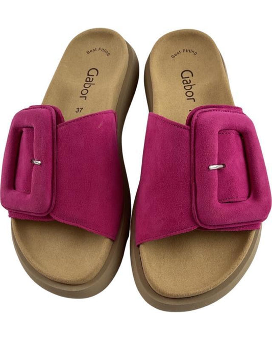 Gabor Damen Pantoletten 43.751.10 Samchevreau Pink