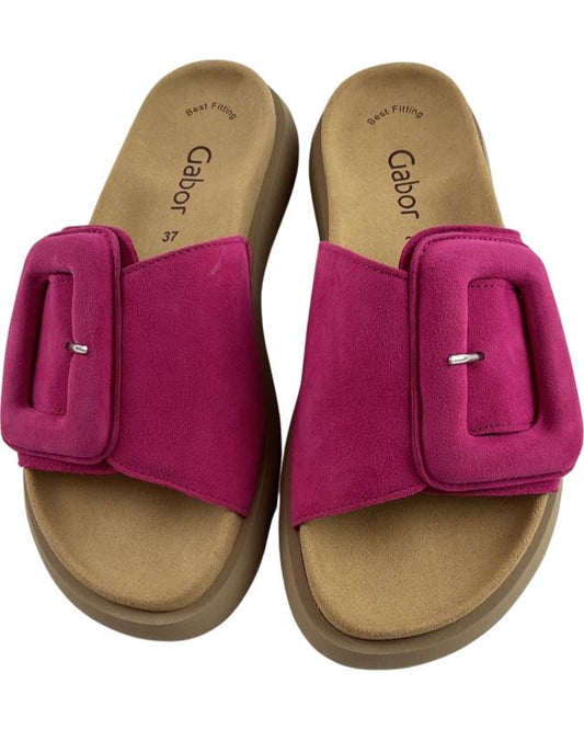 Gabor Damen Pantoletten 43.751.10 Samchevreau Pink
