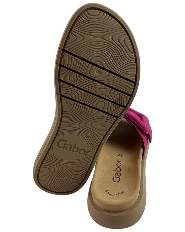 Gabor Damen Pantoletten 43.751.10 Samchevreau Pink