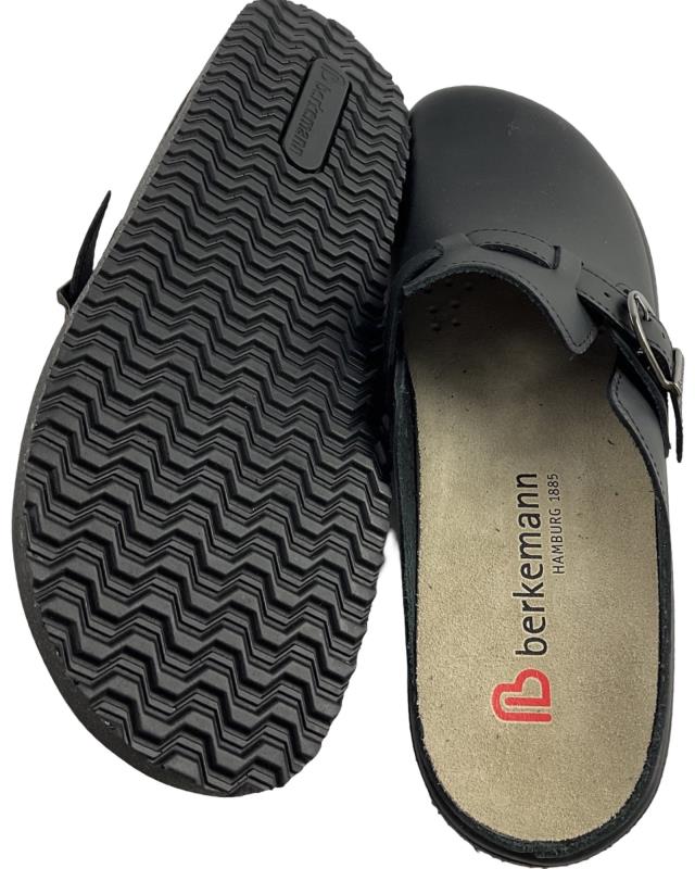 Berkemann Unisex Clogs 09104-900 Tec-Pro Toivo Schwarz