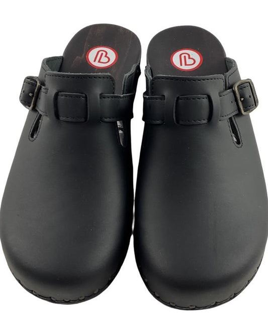 Berkemann Unisex Clogs Riemen Toeffler 00402-900 Schwarz