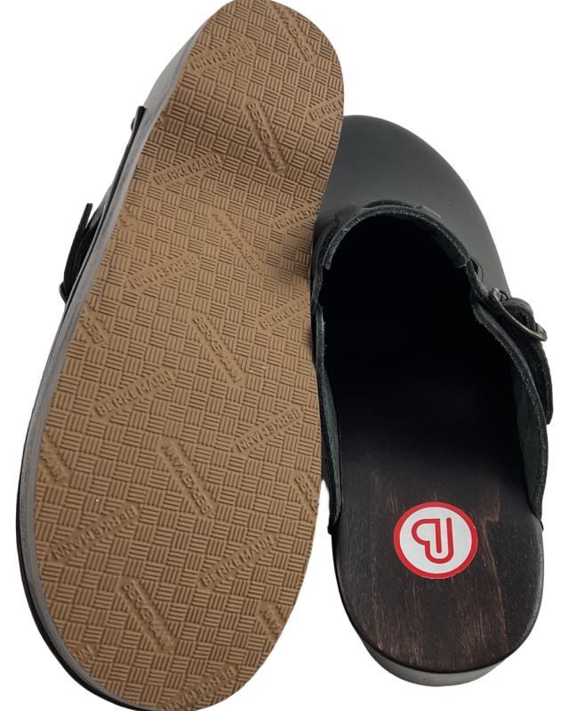 Berkemann Unisex Clogs Riemen Toeffler 00402-900 Schwarz