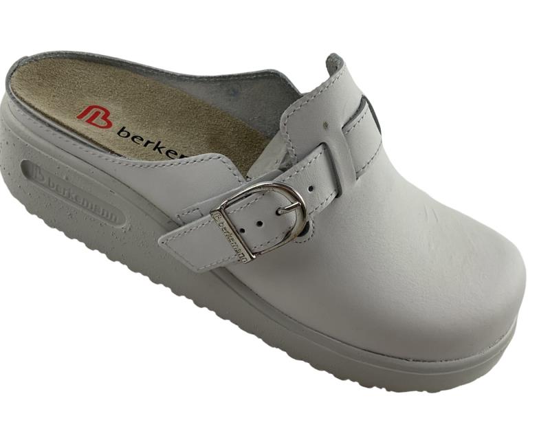 Berkemann Unisex Clogs 09104-100 Tec-Pro Toivo Weiß