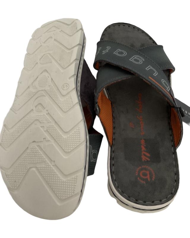 Bugatti Herren Pantolette 321-AEV80-6900-1100 Dunkelgrau