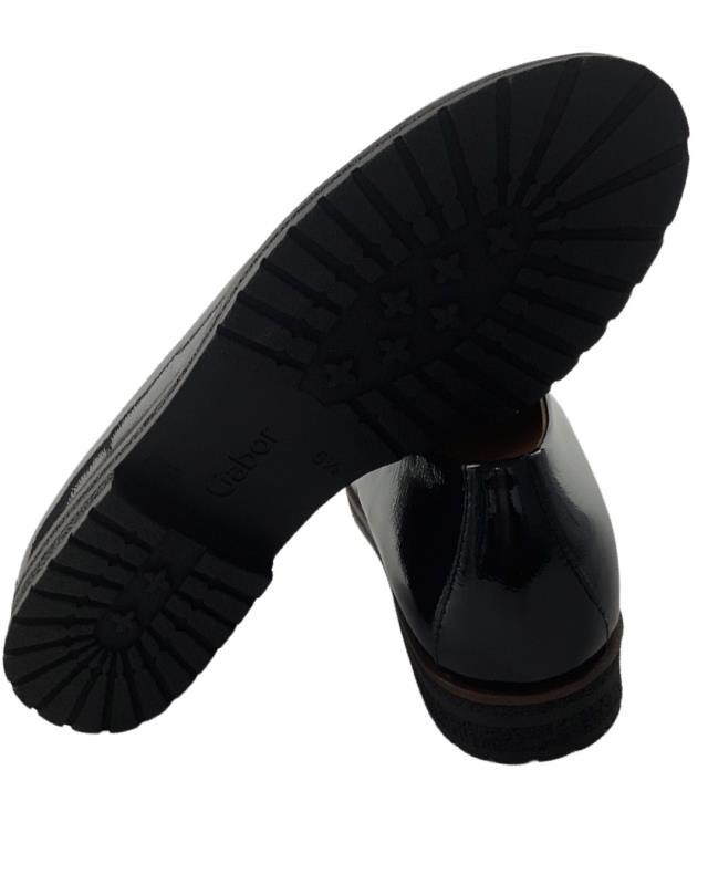 Gabor Damen Slipper 32.042.36 Knautschlack Ocean