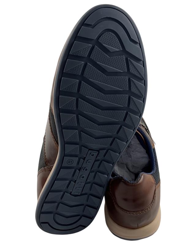 Bugatti Herren Sneaker 315-A9Q05-4069-6341 Cognac/Blau