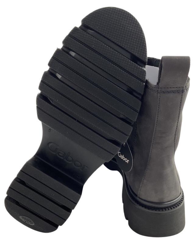 Gabor Damen Stiefelletten 31.850.19 Soft Nubuk Grau