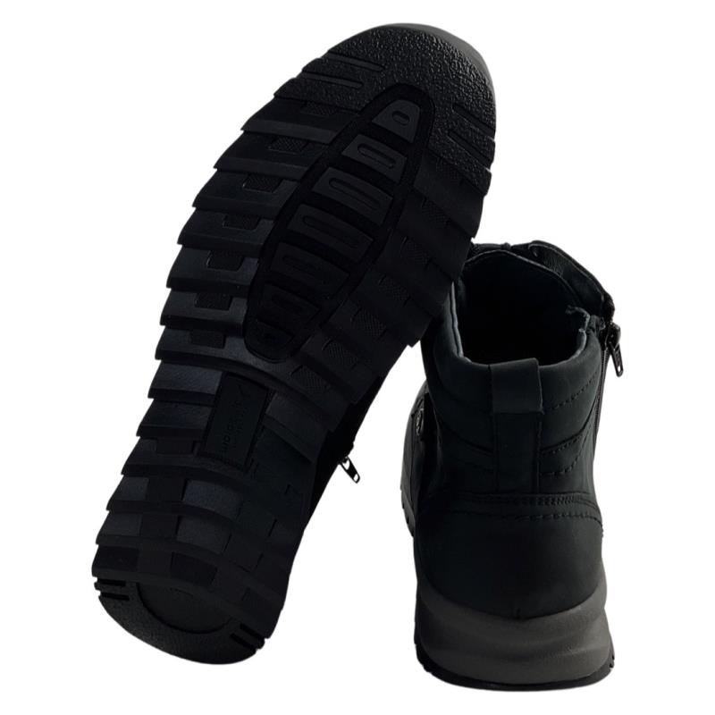 Waldläufer Herren Boots 388902-158-194 Dunkelgrau
