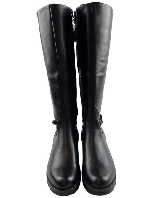 Caprice Damen Stiefel 9-25612-41 019 Schwarz Leder