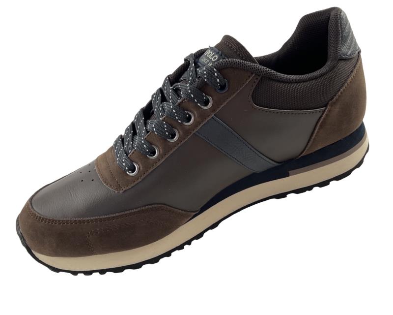 U.S. Polo Assn. Herren Sneaker XIRIO001A-DBR Dunkelbraun