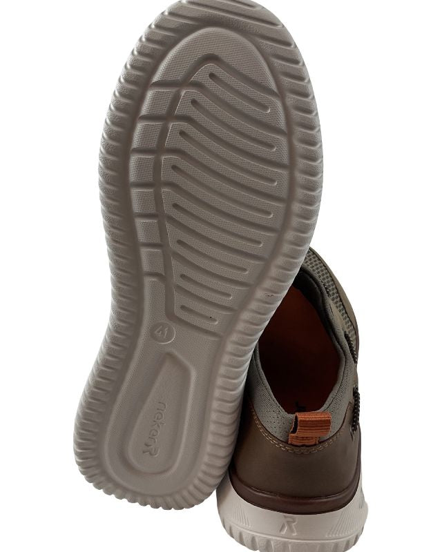 Rieker Frühlings Herren Slipper B9643-64 Beige