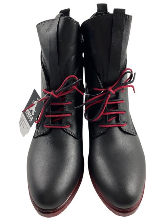 2GO Fashion Damen Stiefeletten 8061-501-9 Schwarz/Rot