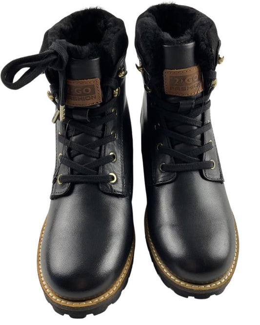 2GO Fashion Damen Boots 8042-602-9 Schwarz