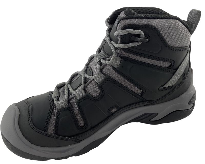 Keen Herren Circadia Waterproof Wanderstiefel Schwarz/Grau