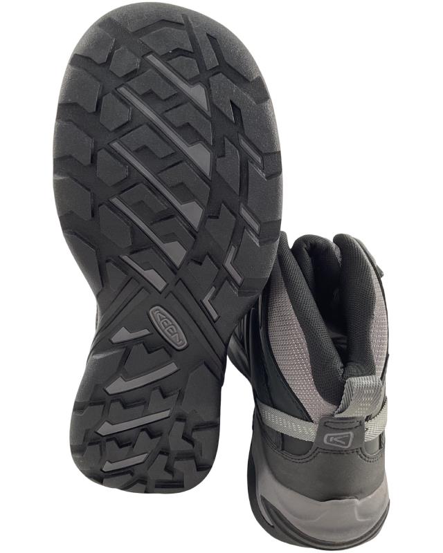 Keen Herren Circadia Waterproof Wanderstiefel Schwarz/Grau
