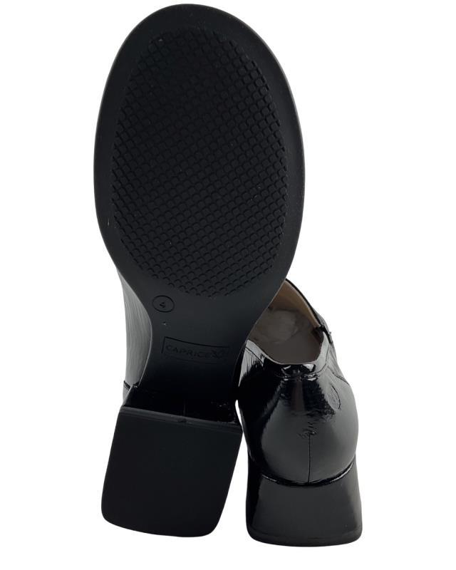 Caprice Damen Trotteur 9-24302-43-017 Schwarz Naplak