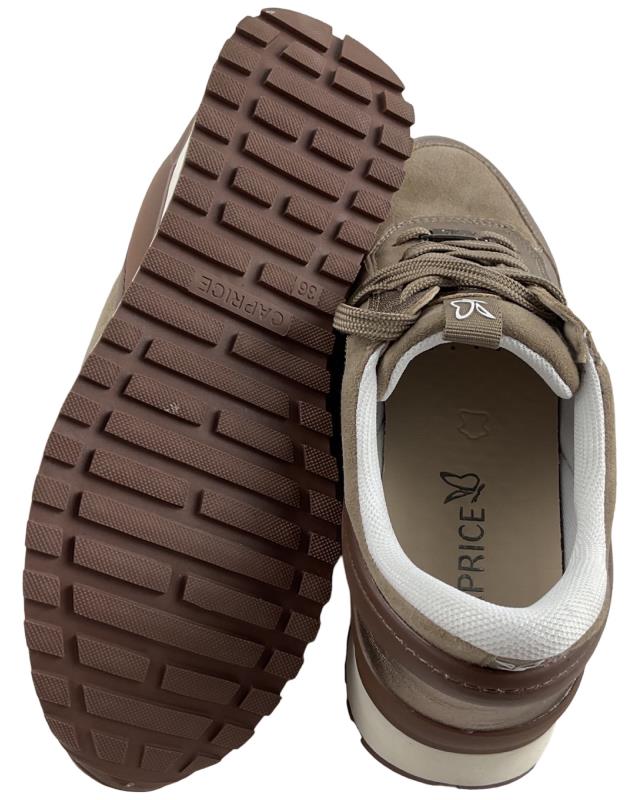 Caprice Damen Sneaker 9-23700-43 Taupe Comb Weite-G