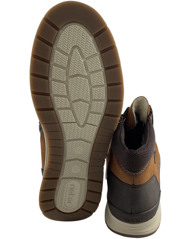 Rieker Herren Schnürstiefel 32332-24 Braun , TEX