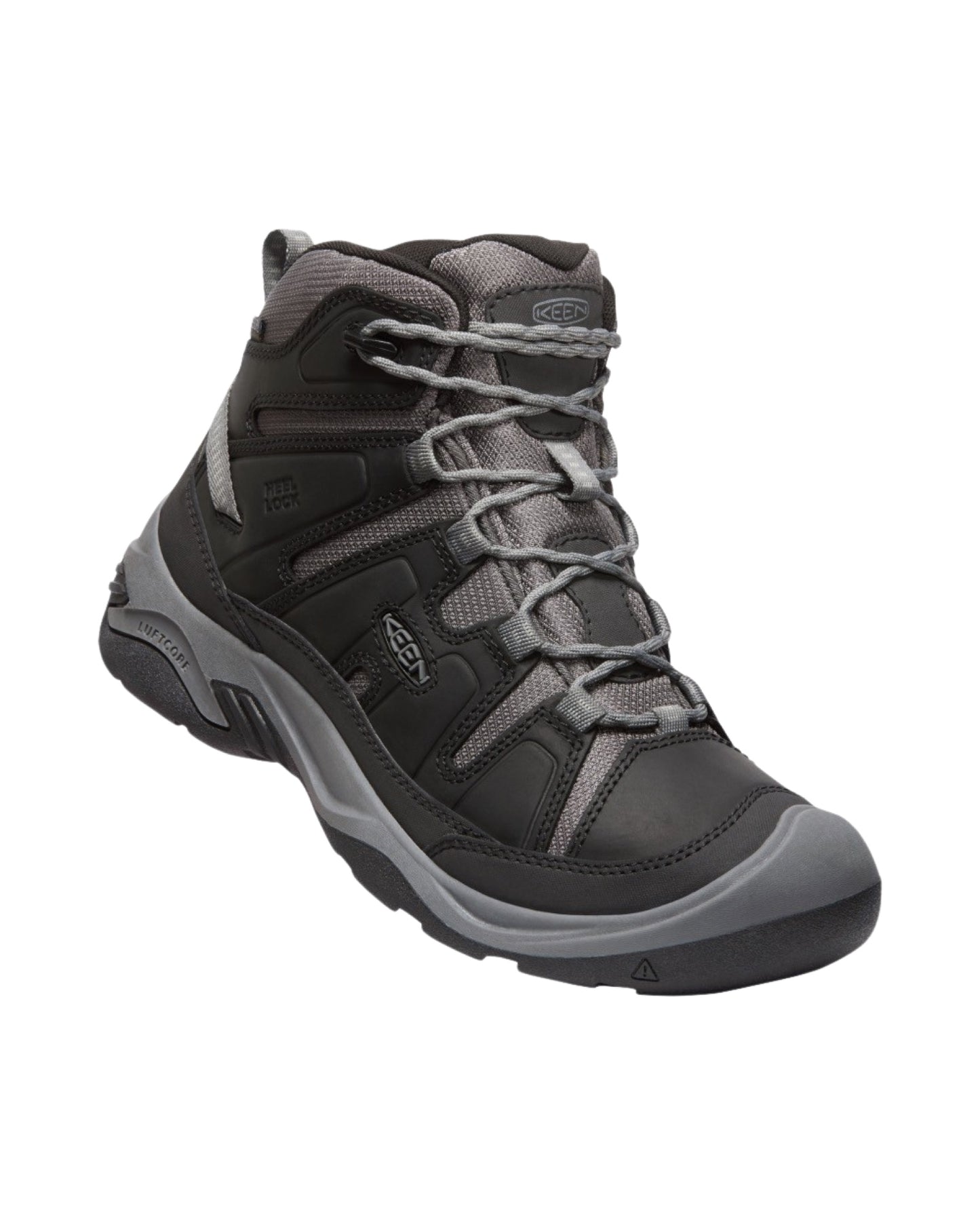 Keen Herren Circadia Waterproof Wanderstiefel Schwarz/Grau