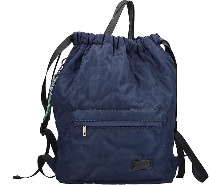 Rieker Damen Rucksack H1109-14 Blau Textil – Kedaschuhe